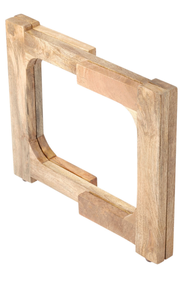 Piètement de table pliante Cadiz Nature 60 cm