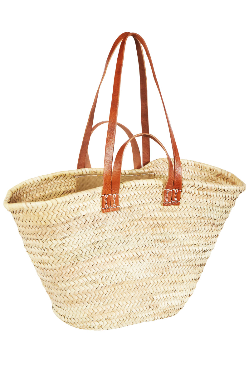 Sac de plage en osier Ibiza Palmera (petit modèle)