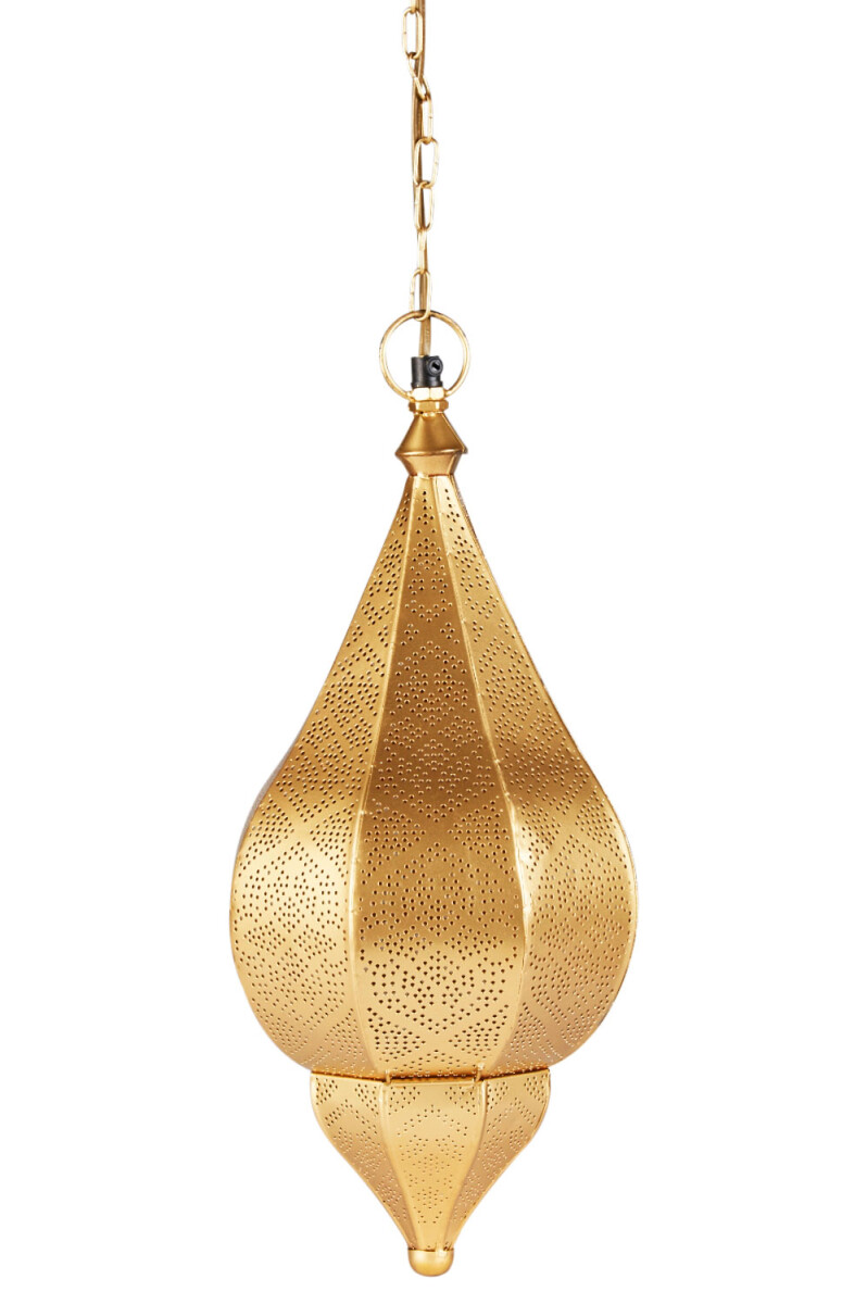 Suspension orientale Kihana Gold - Suspension en méta