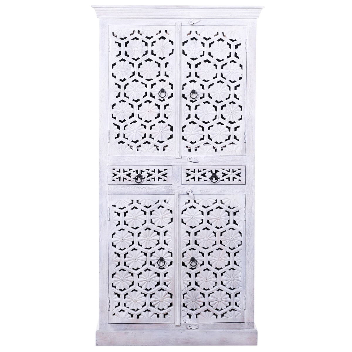 Armoire vintage Hamada blanche box