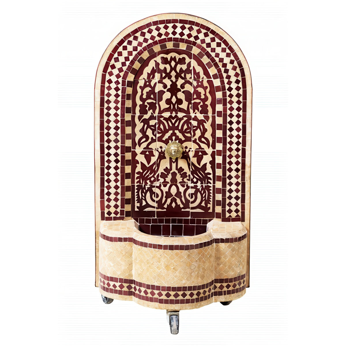 Fontaine de jardin marocaine en mosaïque 85 cm | Fontai