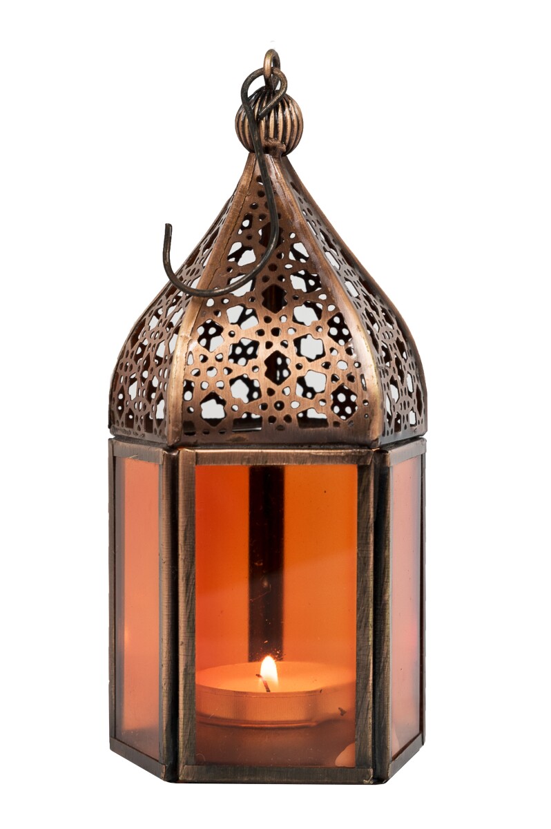 Lanterne orientale Meena - Orange box
