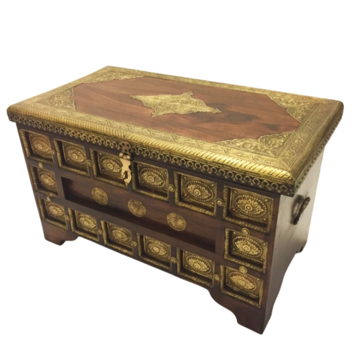 Coffre de table oriental Rukmini - 72 cm box