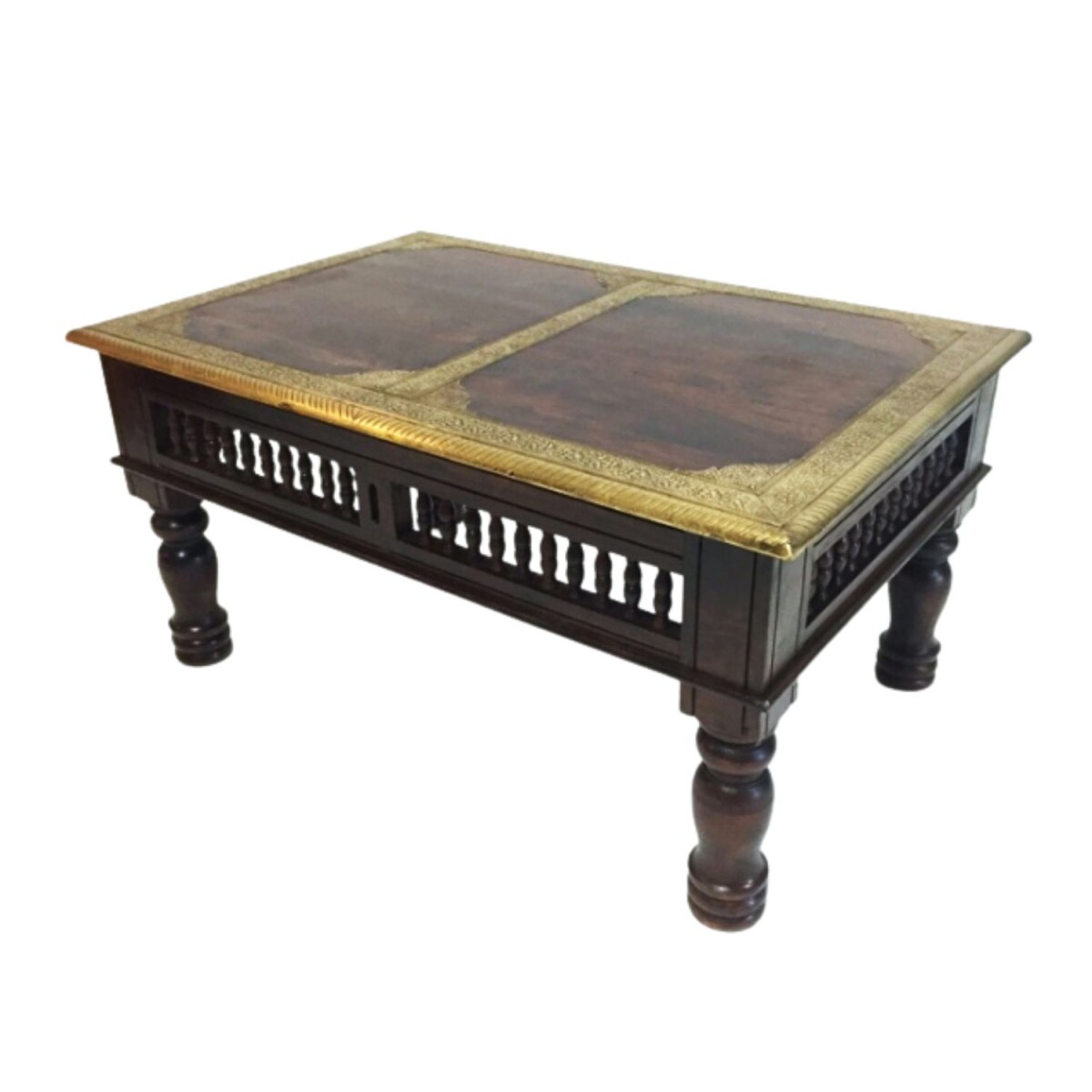Table basse orientale Zanubia - 90 cm box