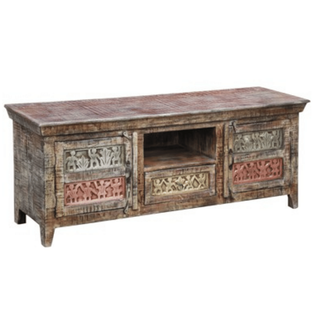 Meuble TV de style rustique vintage Cagl box