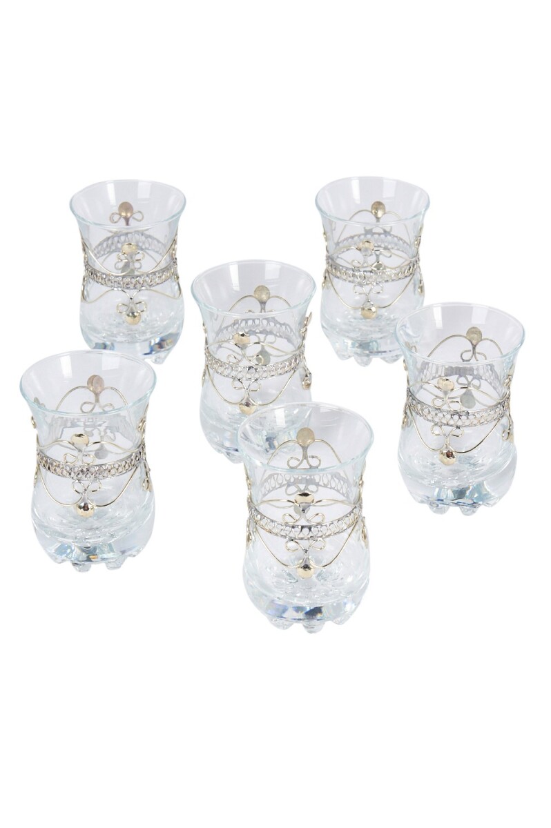 Lot de 6 verres à thé Mousta | Verres à