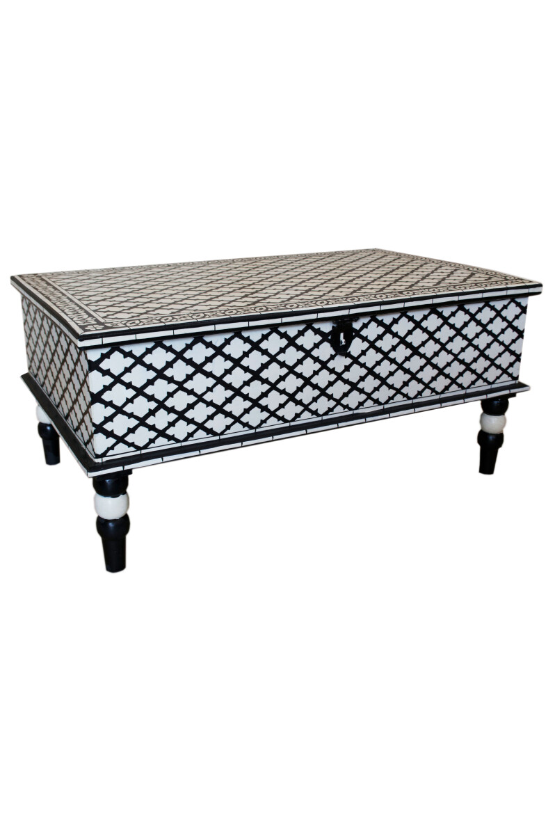 Table basse marocaine Dinara 100 cm, bla box