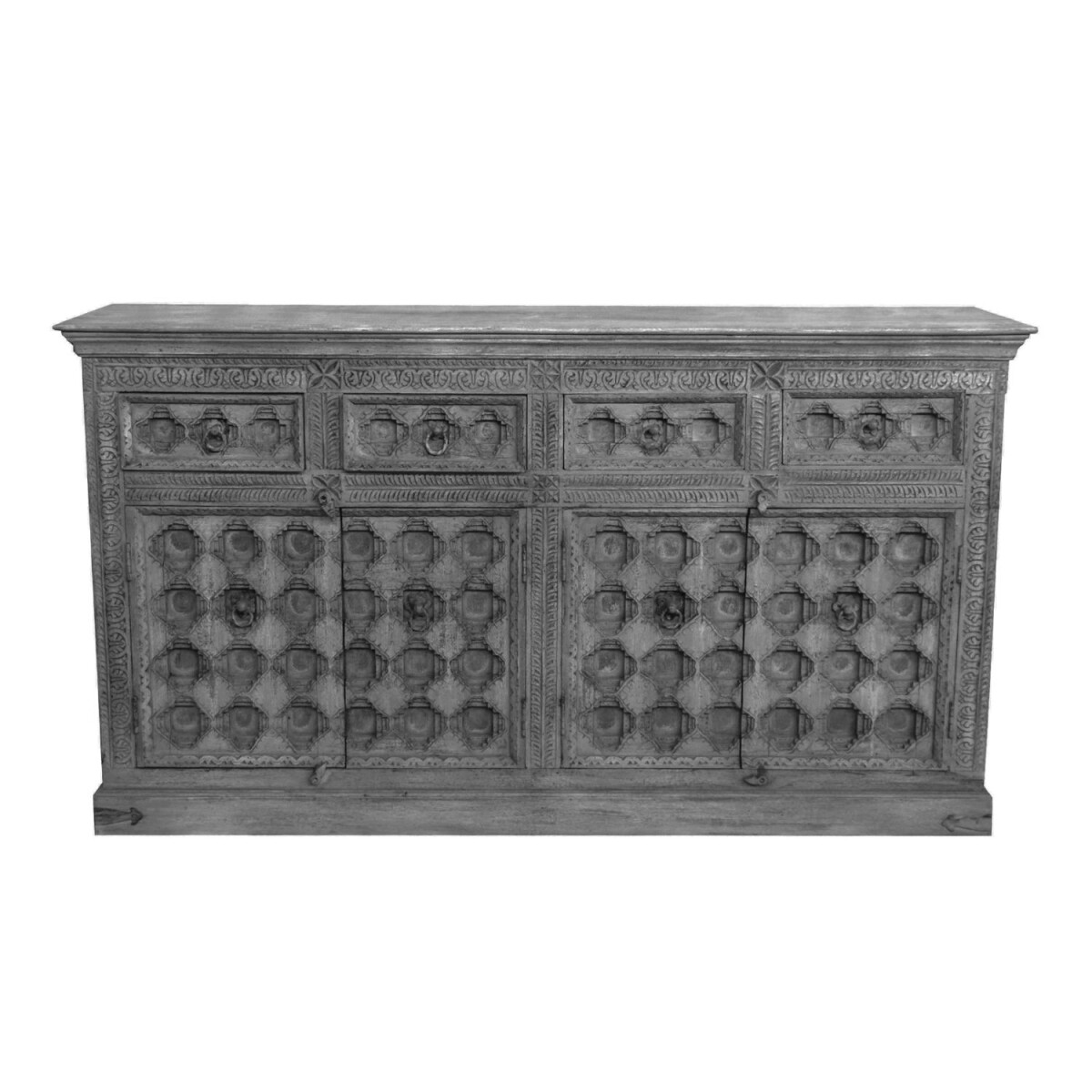 Buffet Abinash | Buffet en bois massif f box