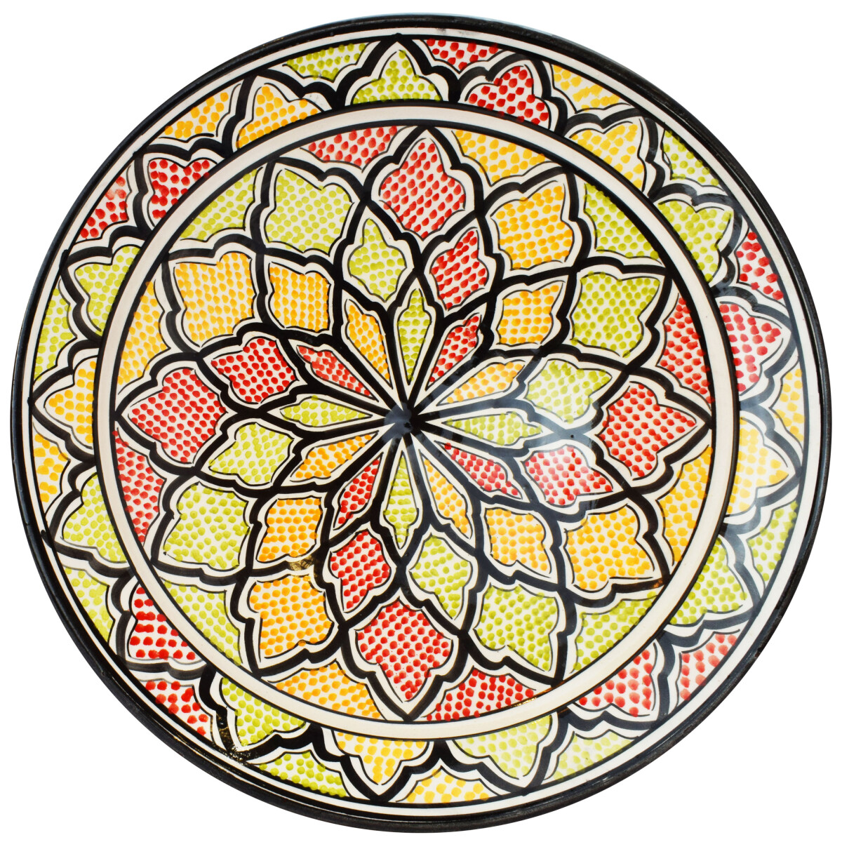 Assiette en céramique orientale Abanob
