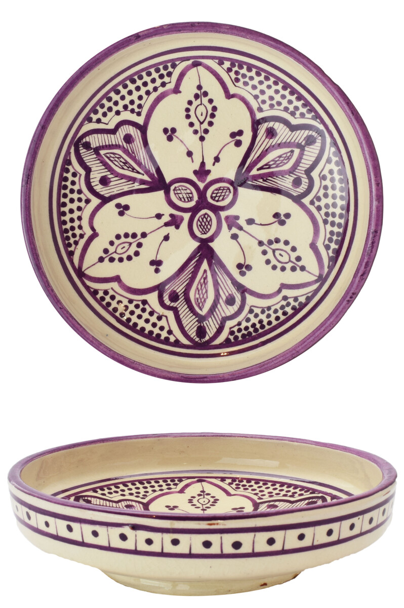 Bol en céramique marocain Alijan Rose