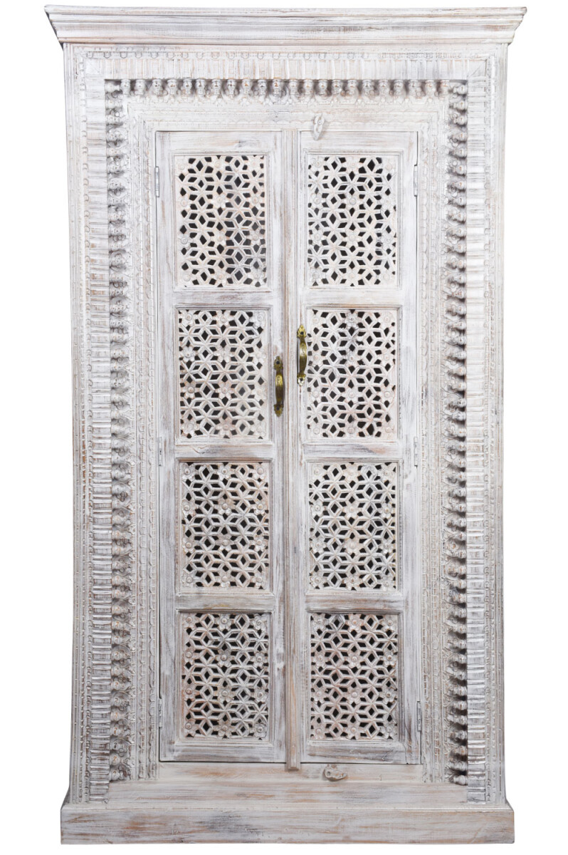 Armoire vintage Hamoudi blanche box