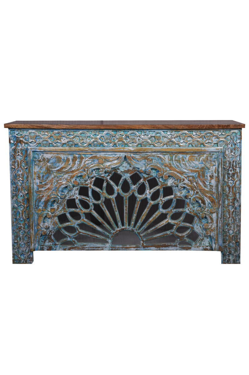 Buffet console oriental en bois Ghazal b box