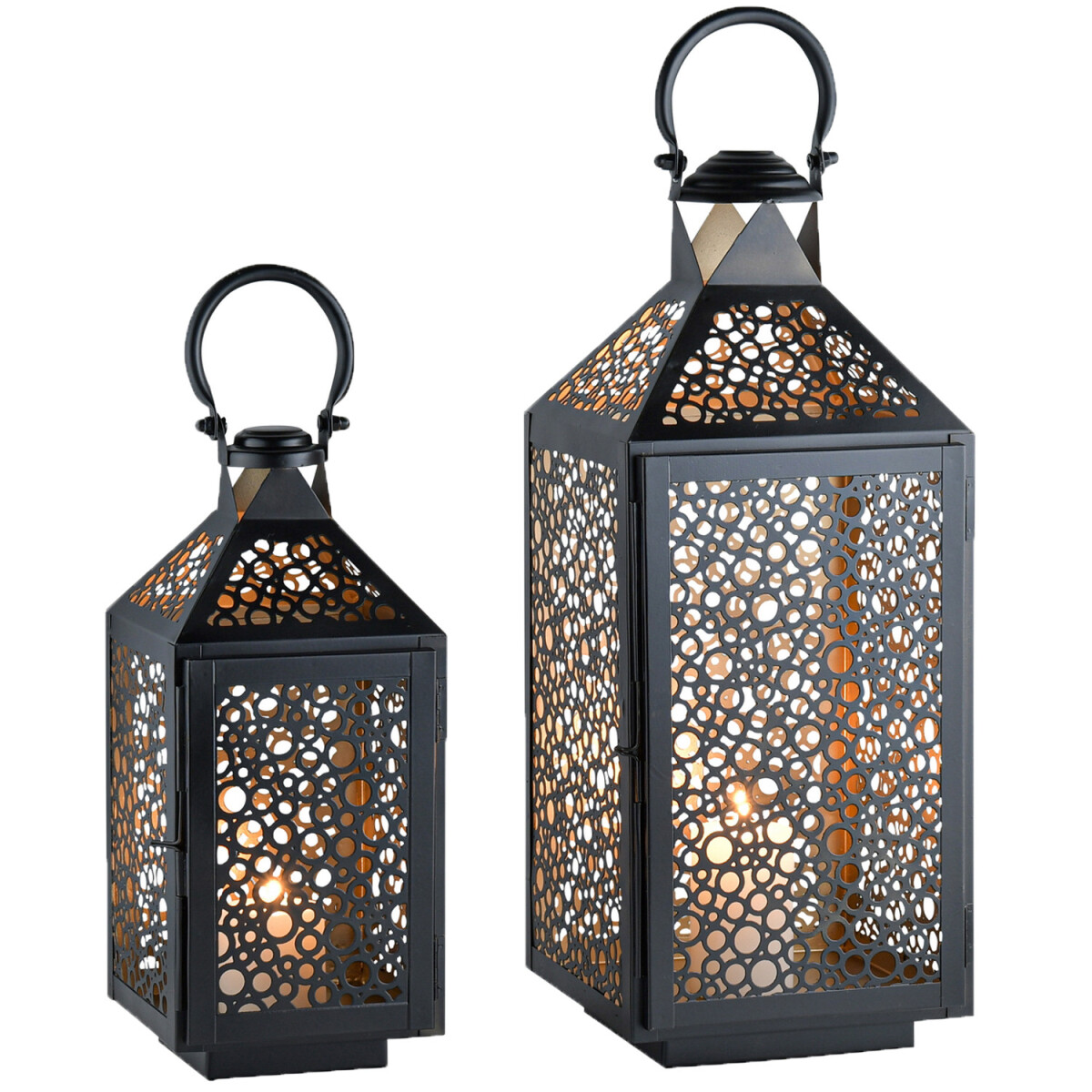 Lot de 2 lanternes décoratives sc box