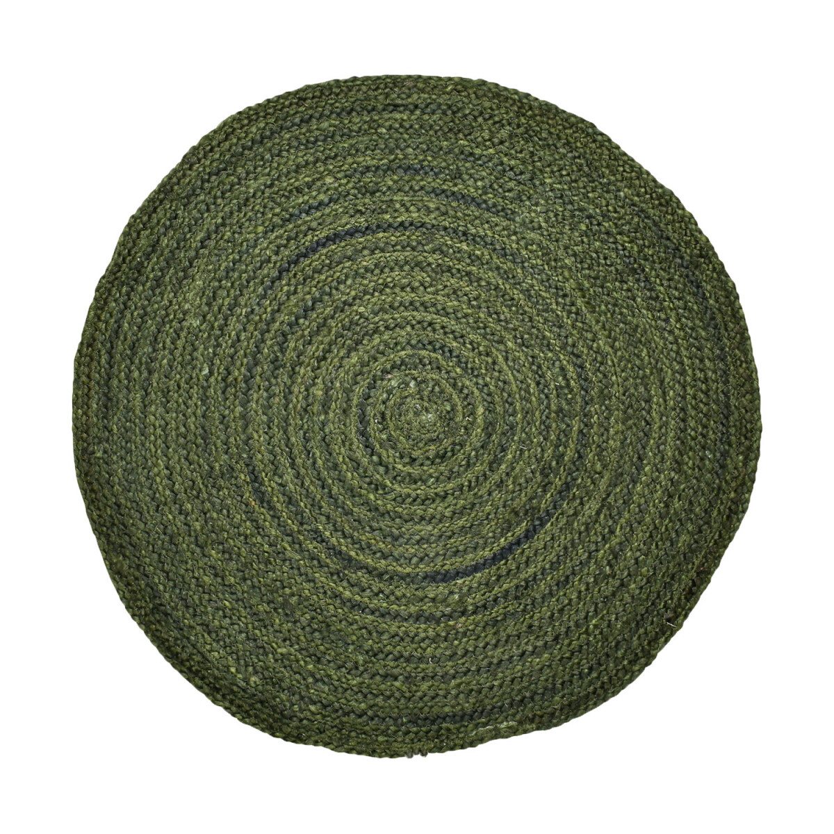 Tapis en jute de décoration ethno-boho Abrila, rond, 