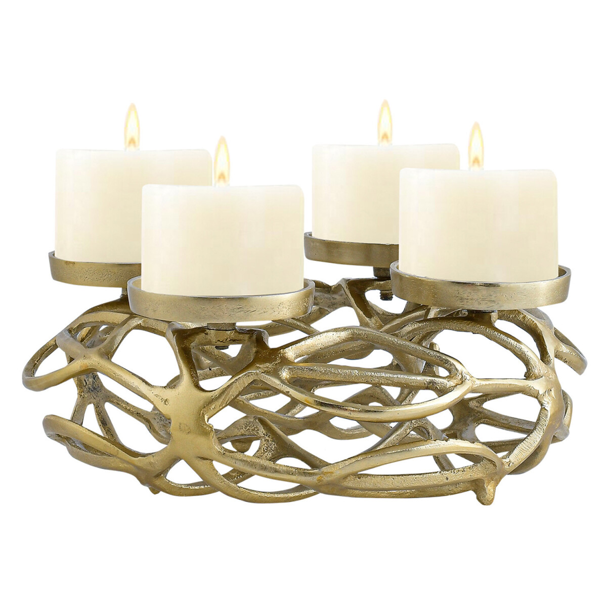 Bougeoir moderne pour couronne de lAvent box