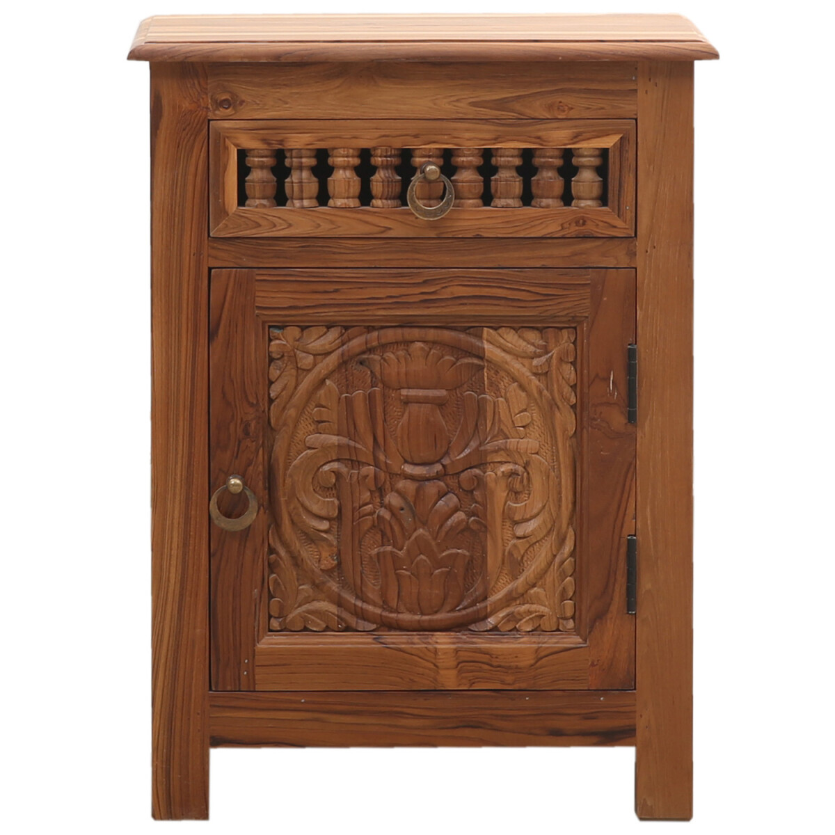 Table de chevet vintage en bois couleur  box