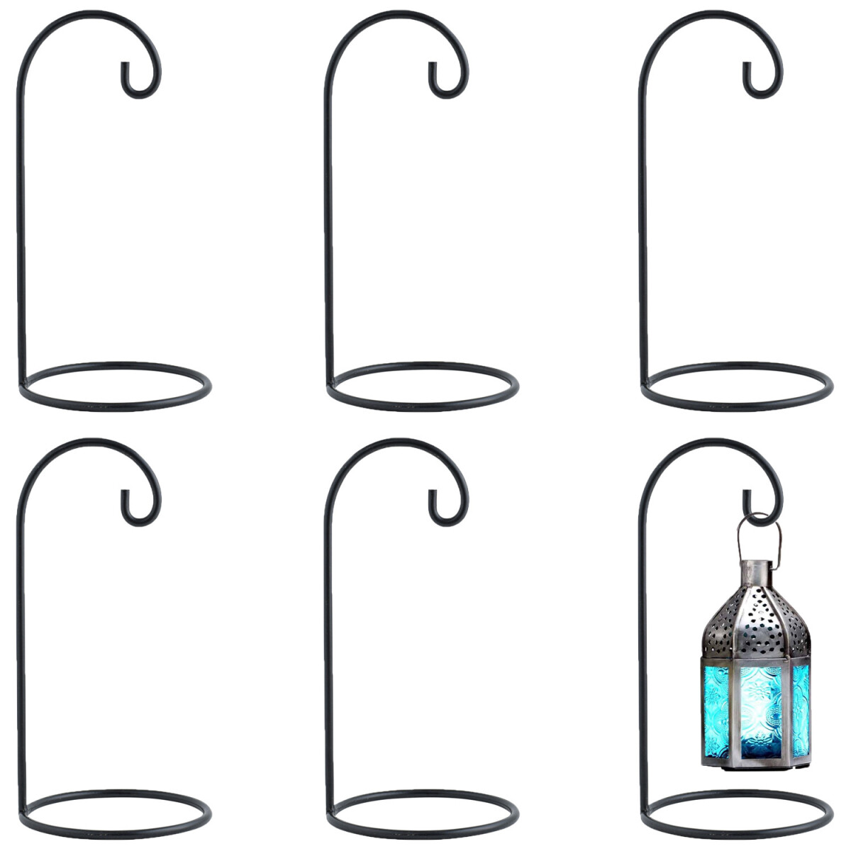 Lot de 6 supports pour lanternes Buno, n box