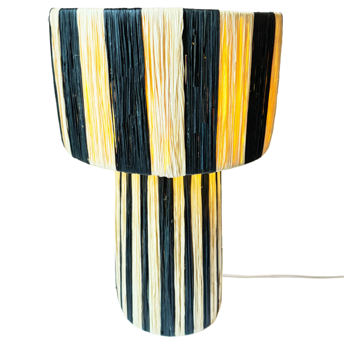 Lampe de table décorative style bohème, lampe 
