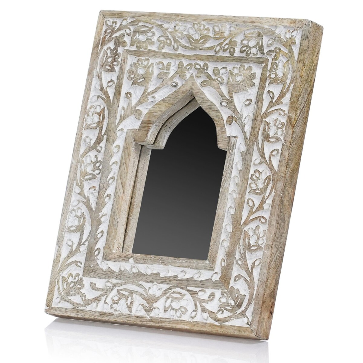 Miroir décoratif bohème, miroir de maquillage 