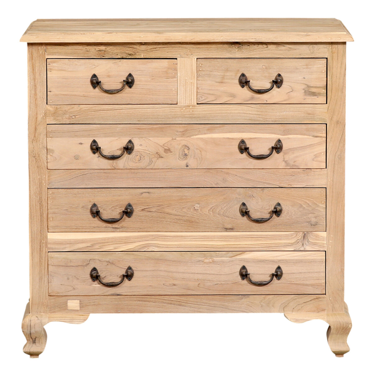 Commode Abetare 90 cm en bois massif ave box