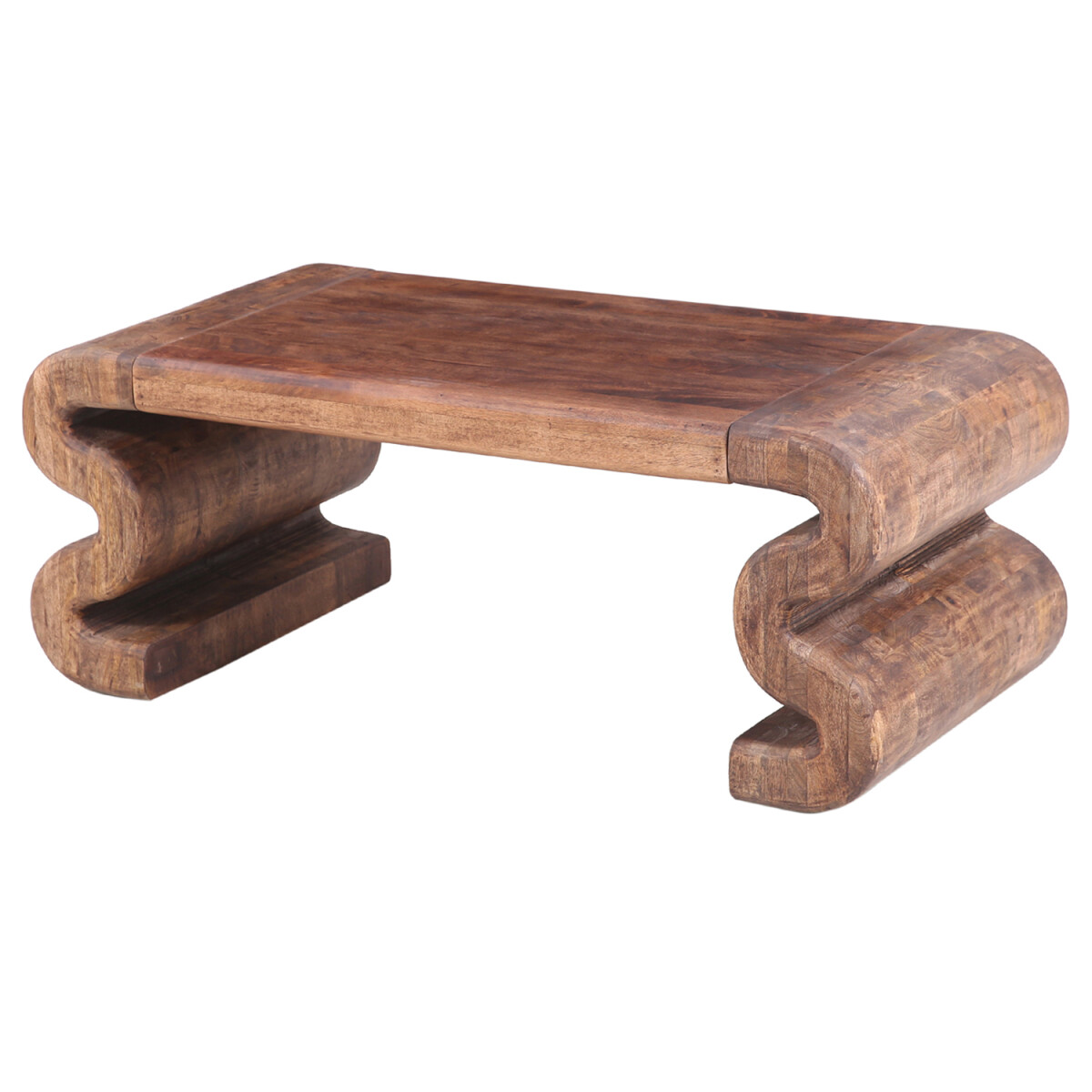 Table basse Adelfia 120 x 58 cm en bois  box
