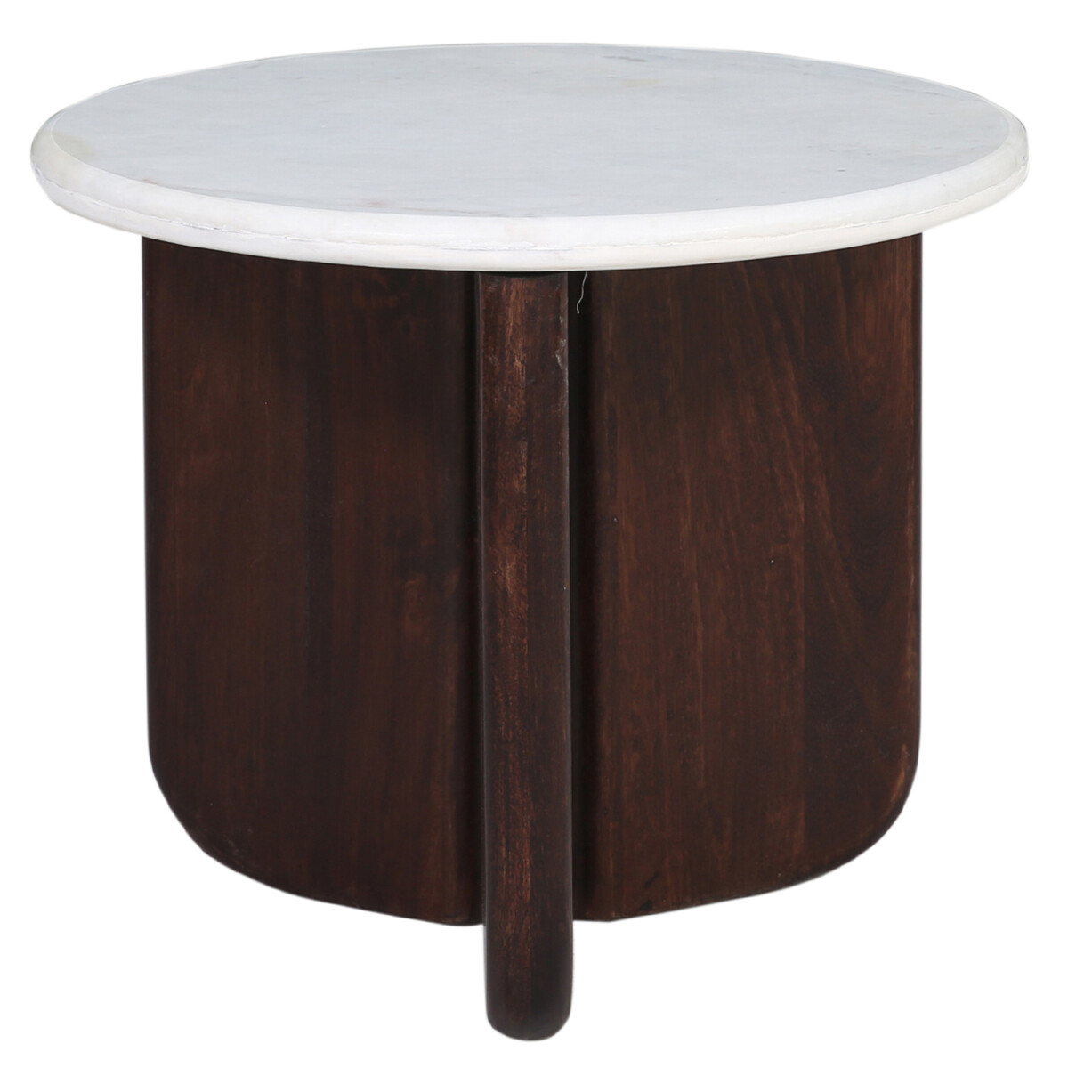 Table basse ronde Adelisa 60 cm avec pla box