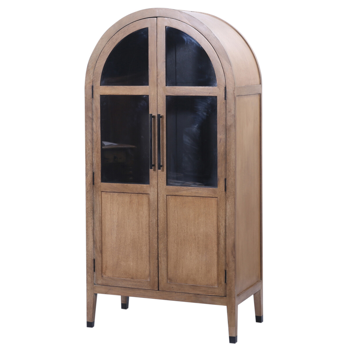 Vitrine Adalgo de 180 cm de haut en bois box