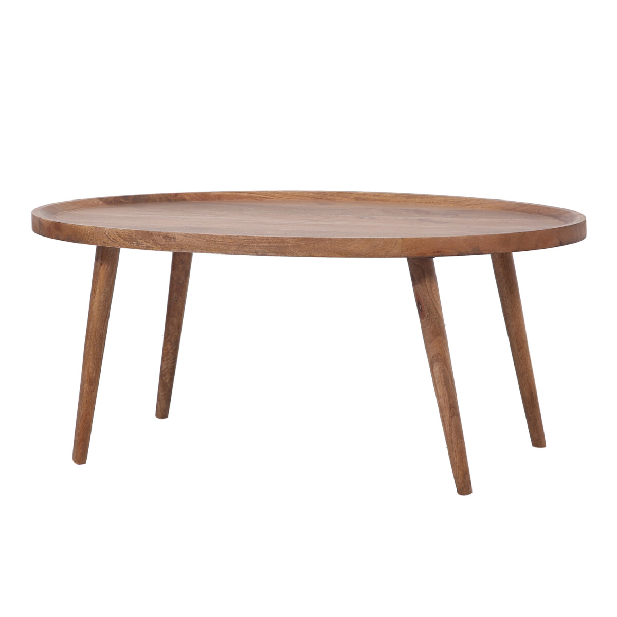 Table basse Addisie 120 x 70 cm, ovale,  box