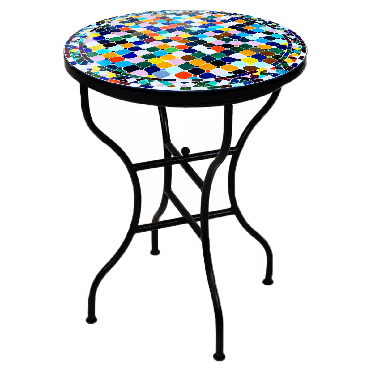 Table en mosa&iuml;que marocaine Marrakech,...