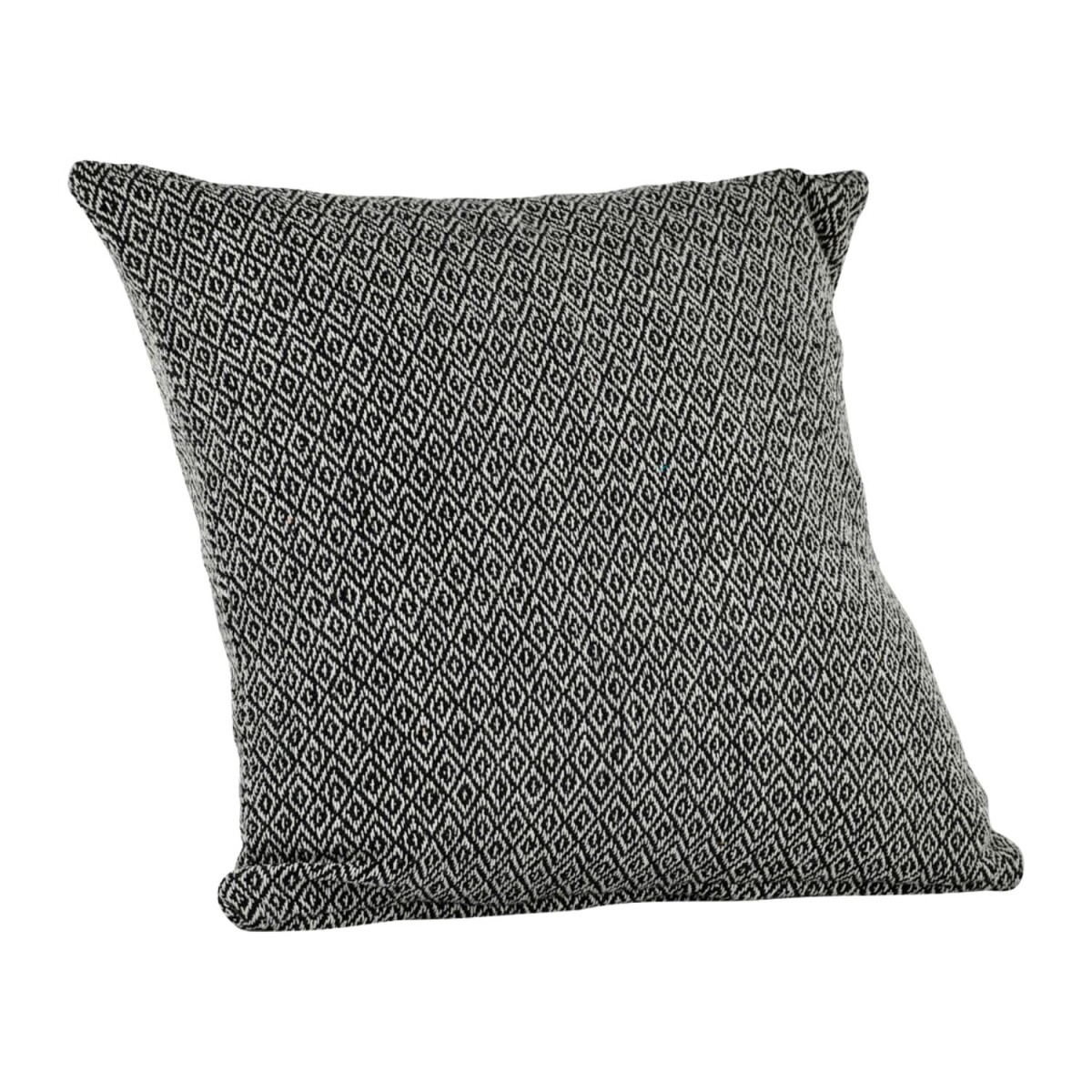 Housse de coussin Calix anthracite 40 × 40 cm en coton