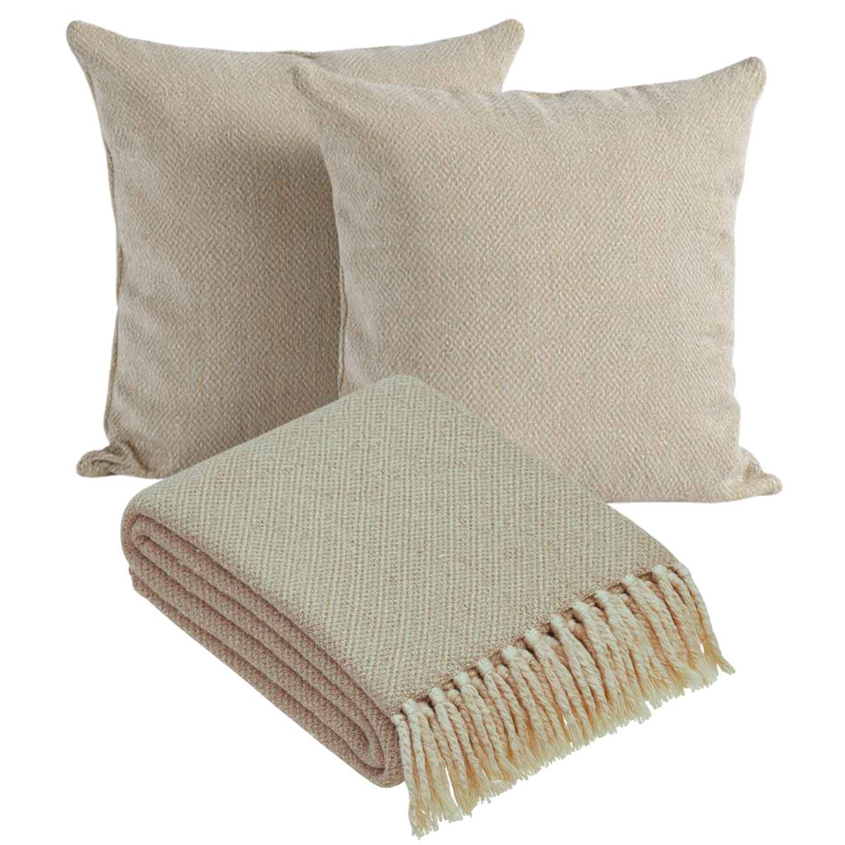 Ensemble boho comprenant un couvre-lit e box
