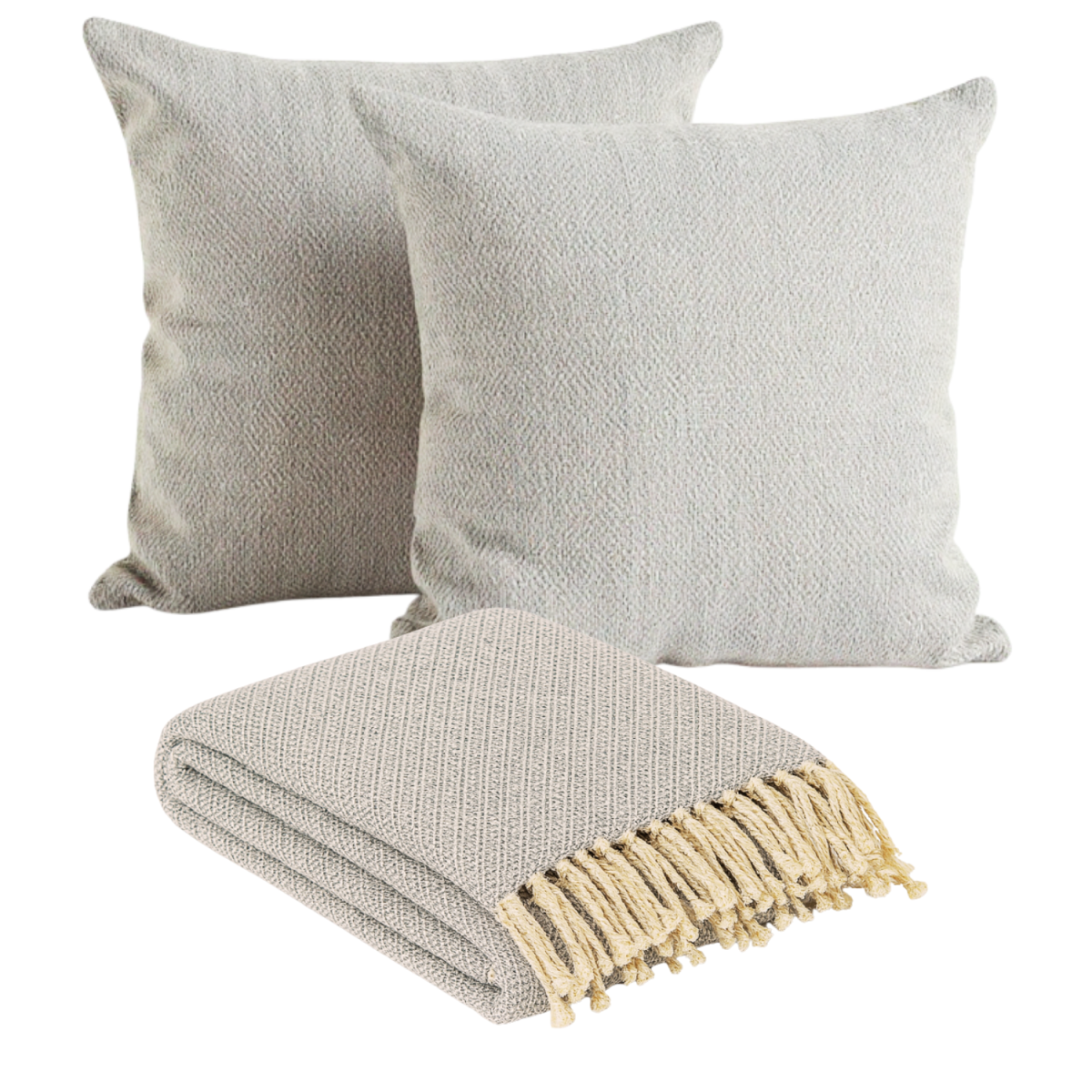 Ensemble boho comprenant un couvre-lit et 2 coussins Calix g