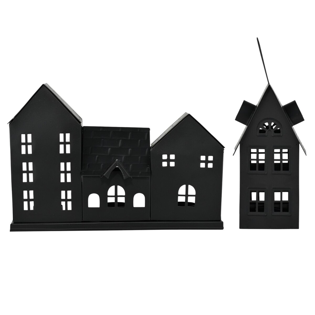 Lot de 2 bougeoirs « rangée box