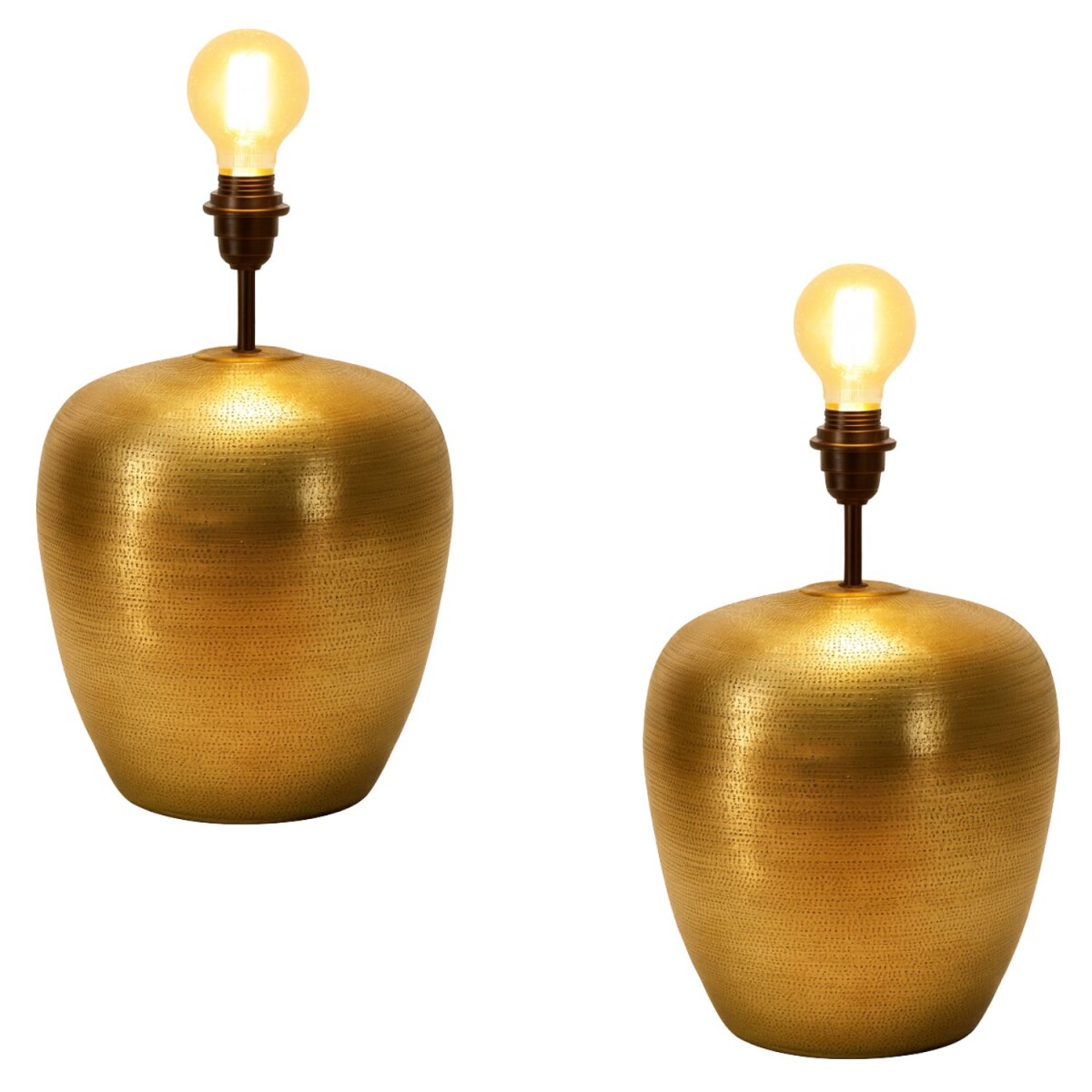 Lot de 2 pieds de lampe de table Camden  box