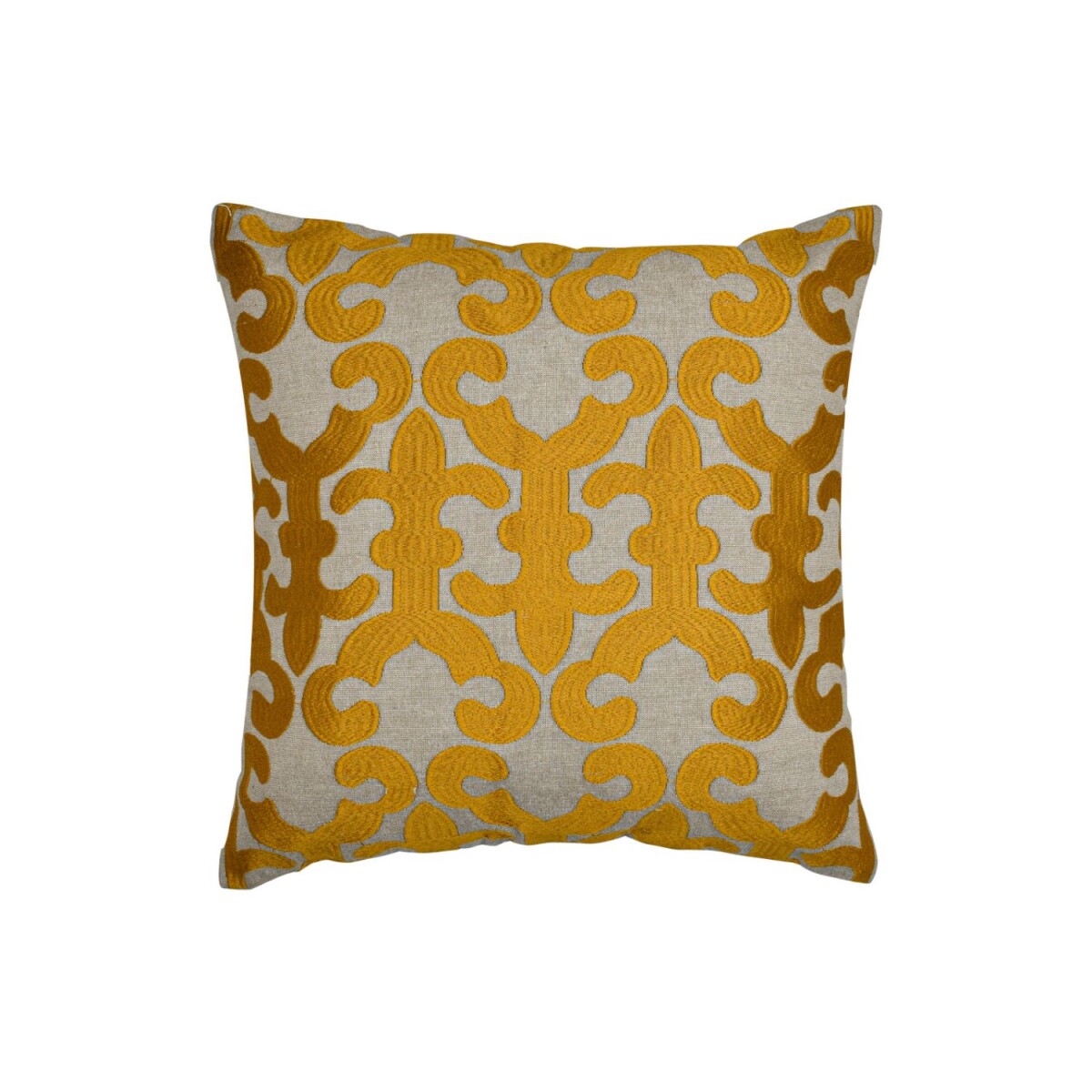 Housse de coussin artisanale Kayon Gold  box