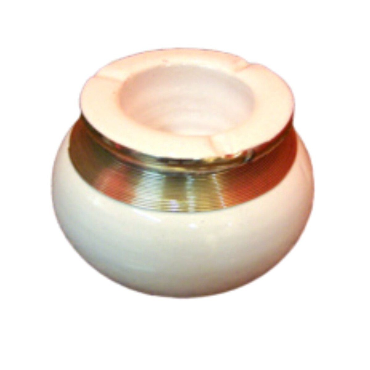 Cendrier marocain Cariba - Blanc