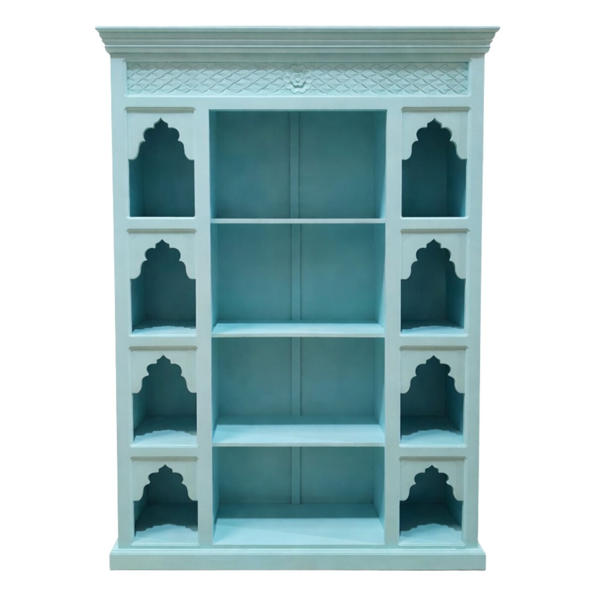 Bibliothèque Navjit en bois massi box