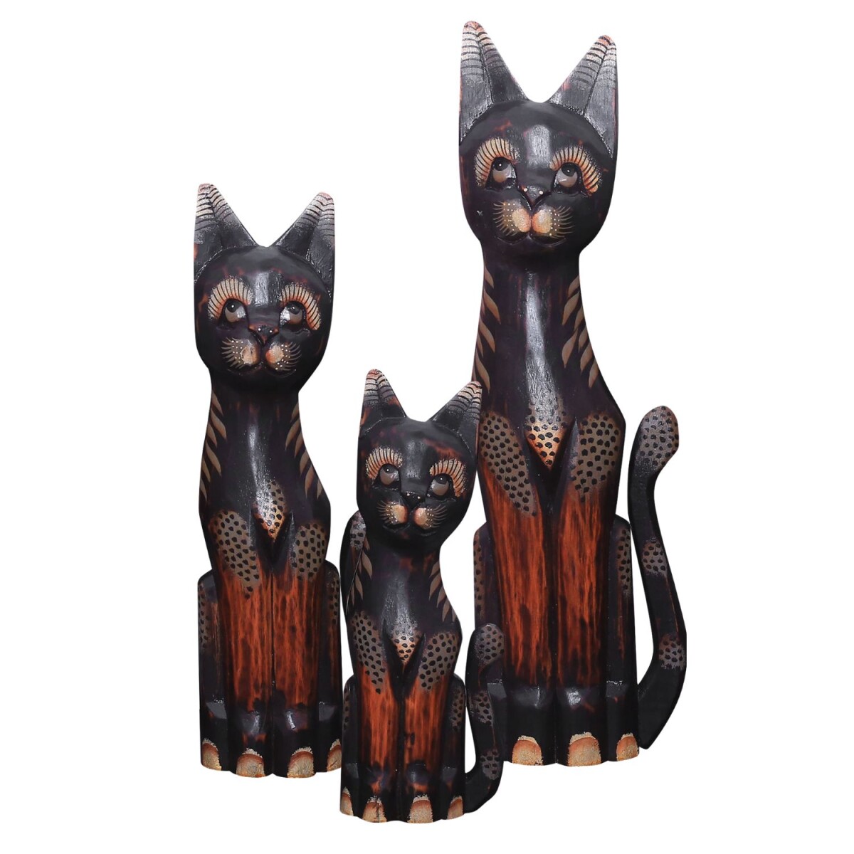 Figurines en bois « Chat Jasmin &r box