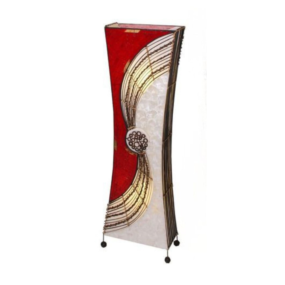 Lampadaire Alisa 100 cm, mosaïque d box