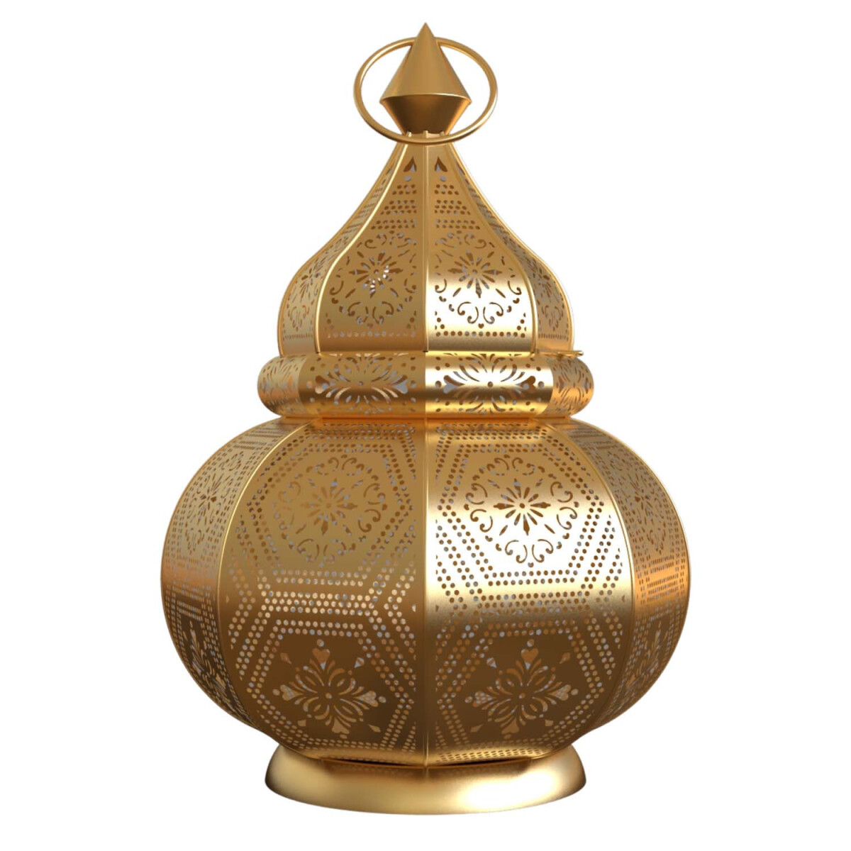 Lanterne orientale décorative Maha Gold