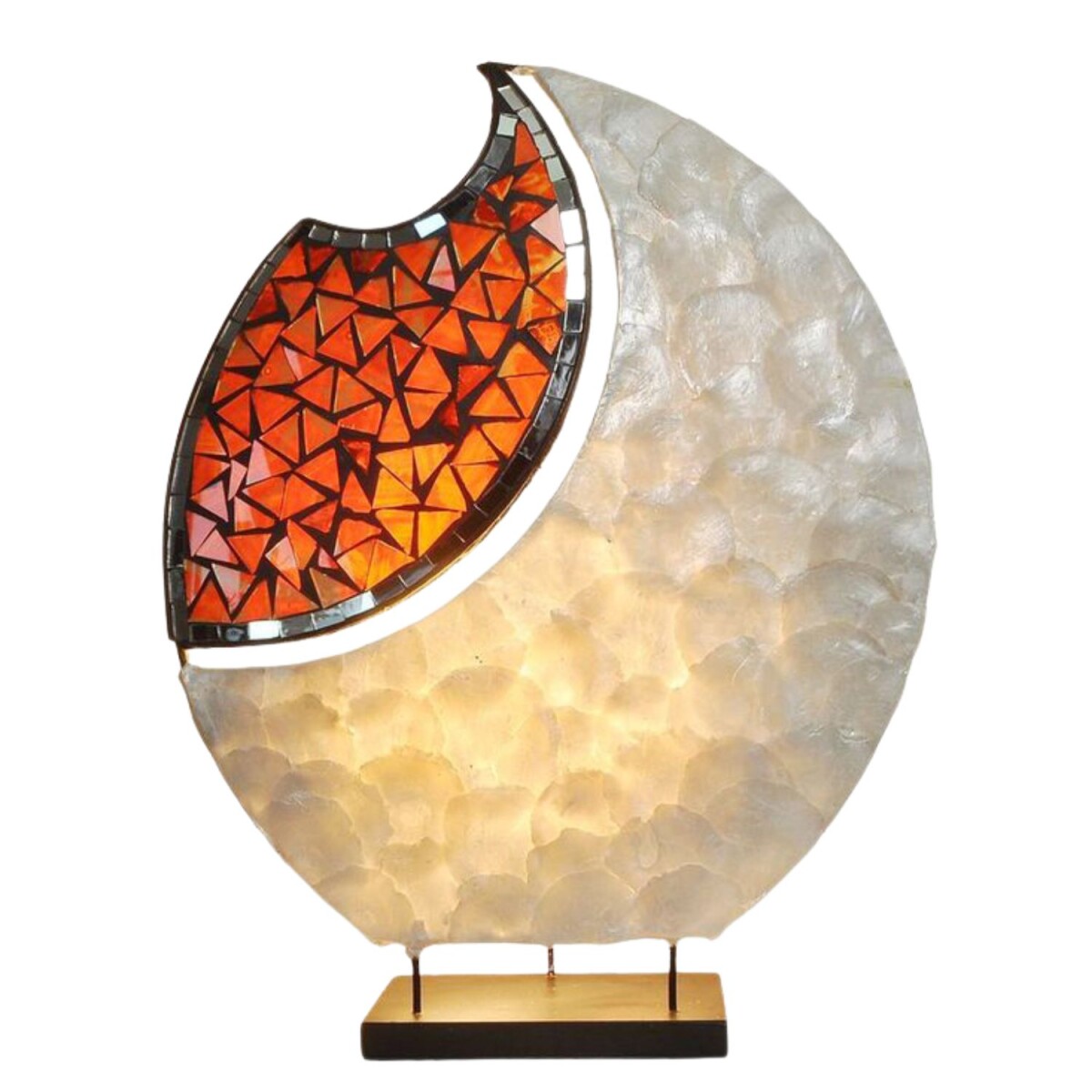Lampe de table Yoko 45 cm, style bohème | Fabriqu&eac