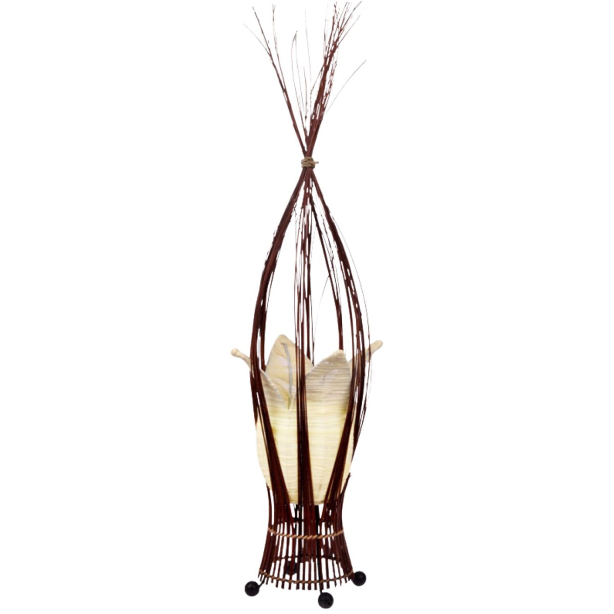 Lampe de table Elena Cream 30 cm, style  box