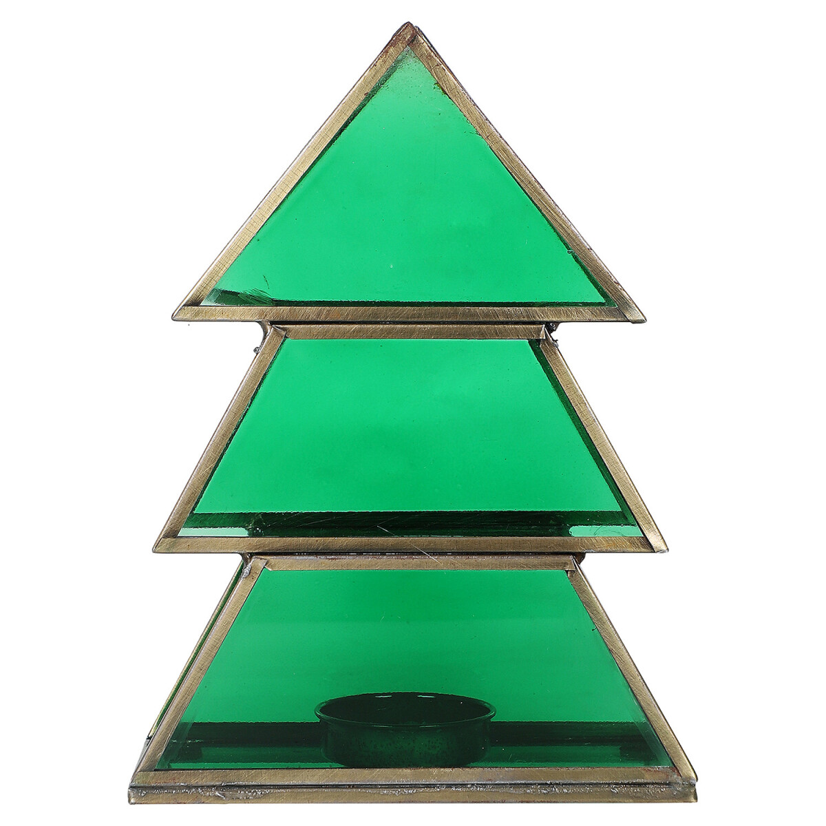 Photophore en forme de sapin de Noë box