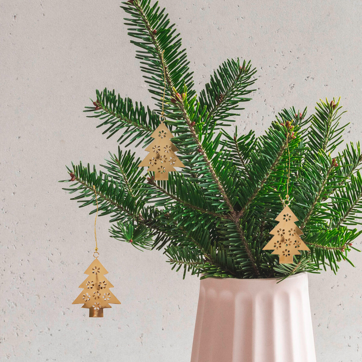 Lot de 3 pendentifs de Noël, décorations de No&e