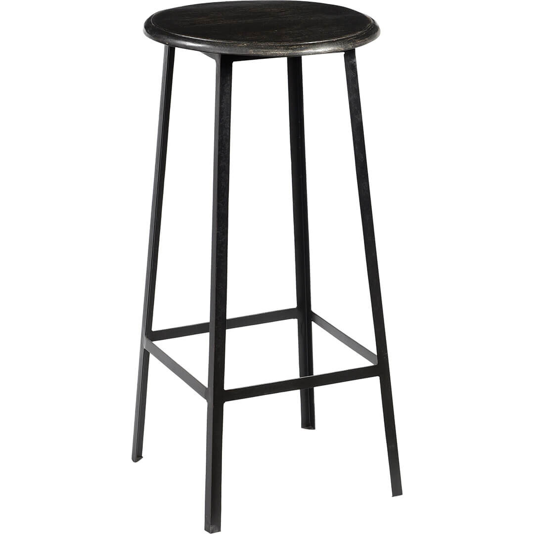 Tabouret de bar Holly - Noir box