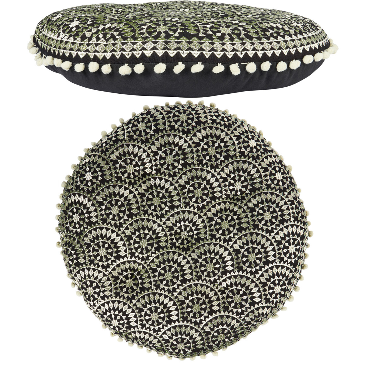 Coussin de sol style bohème, coussin dassise, d&eacut