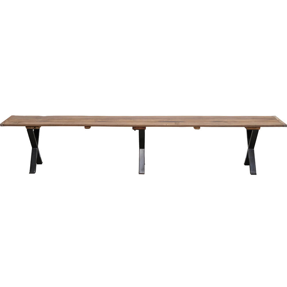 Banc Poovar en bois de récup&eacu box