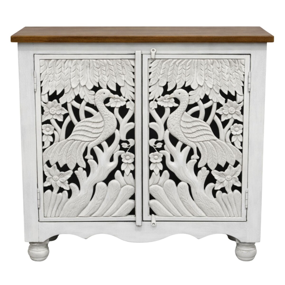 Commode Hendra 100 cm en bois massif, st box