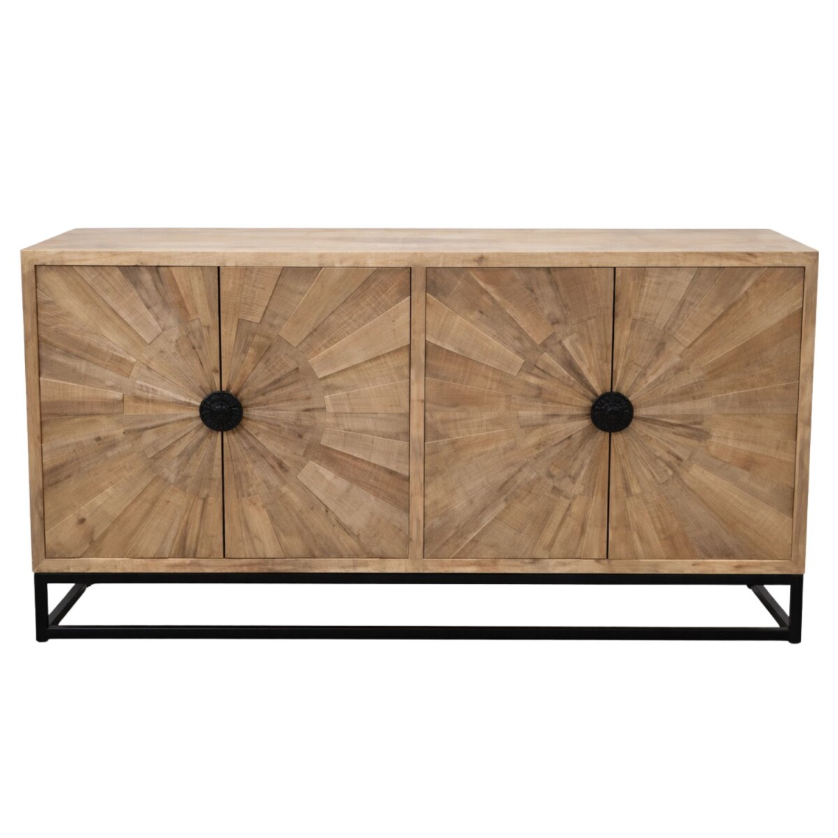 Buffet Hendra naturel 180 cm en bois mas box