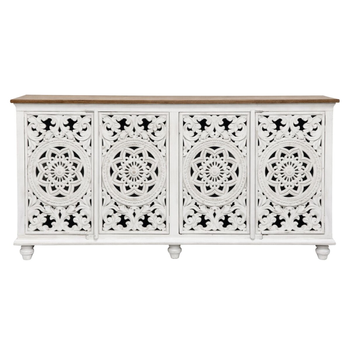 Buffet Ishika 190 cm en bois massif, sty box